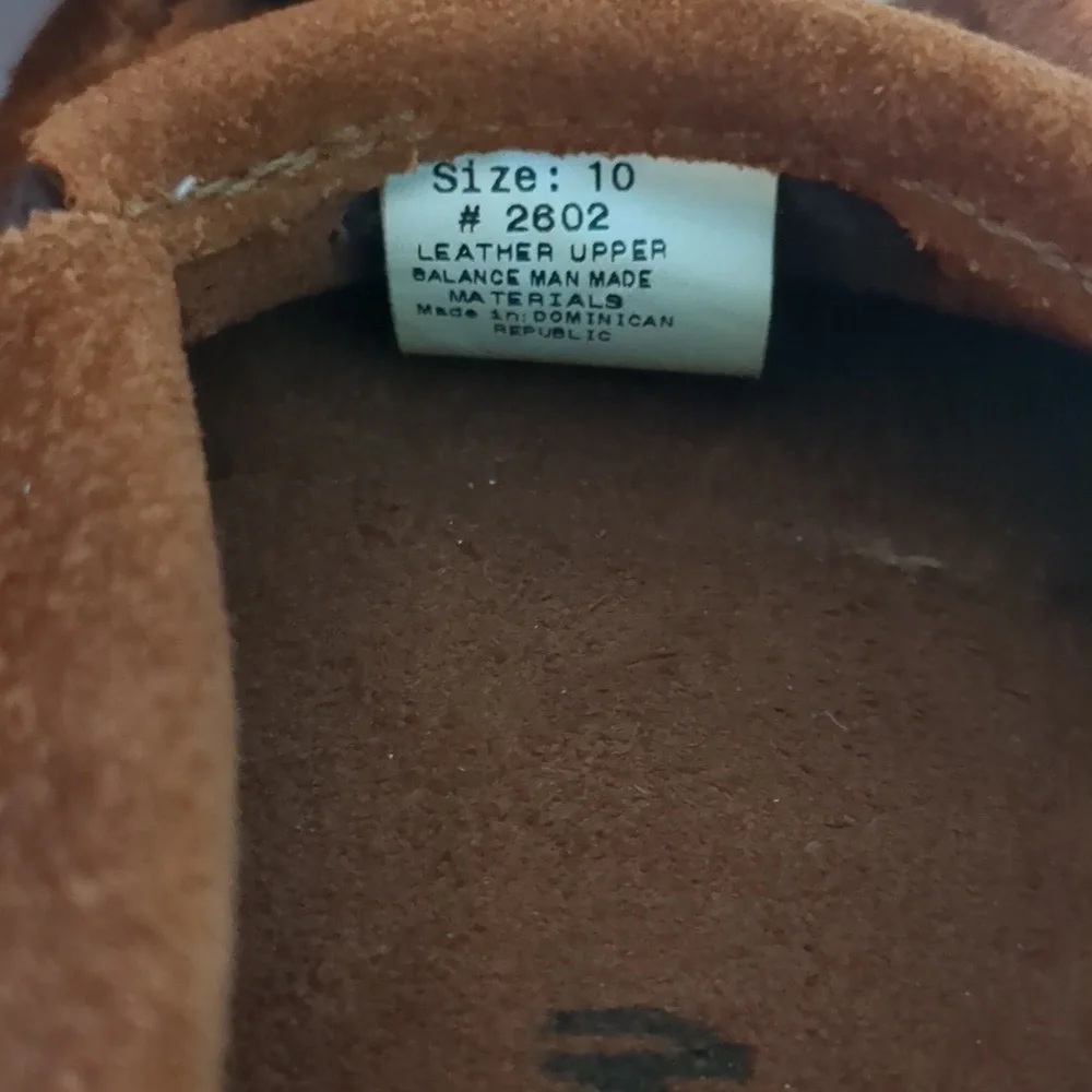 Minnetonka beaded thunderbird slip on Moccasin